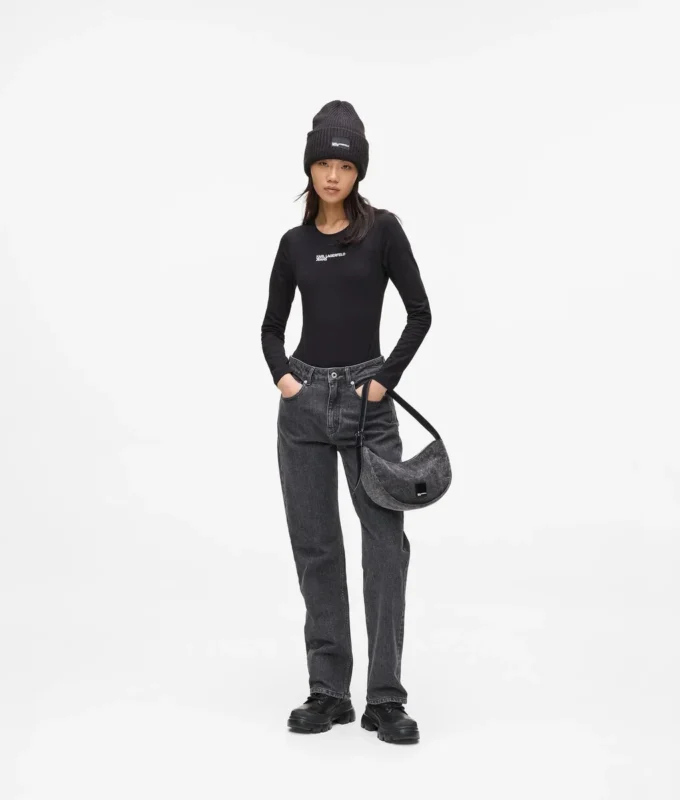 Langærmet bodysuit