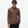 Langærmet poloshirt