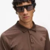 Langærmet poloshirt