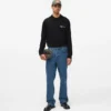Langærmet poloshirt