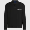 Langærmet poloshirt