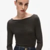Langærmet T-shirt