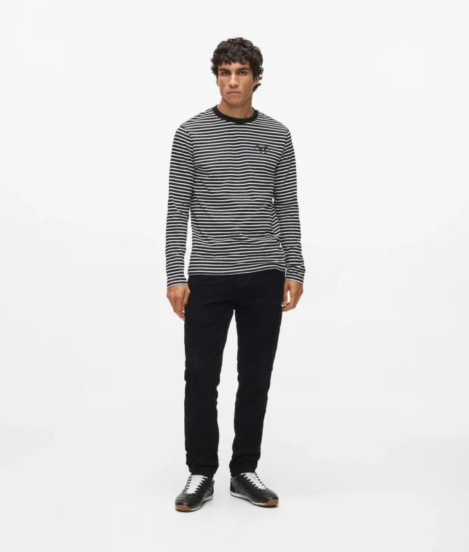 Langærmet T-shirt