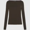 Langærmet T-shirt