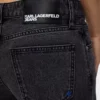 Lavtaljede jeans med brede ben