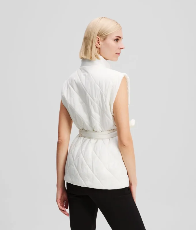LETVÆGTIG QUILTET VEST