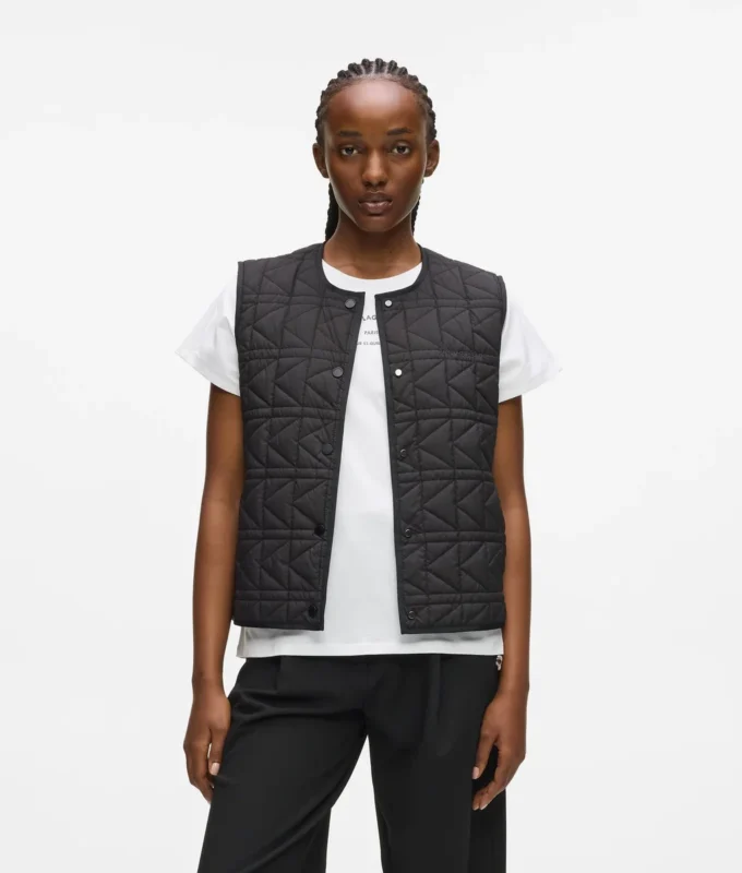 Letvægts quiltet vest