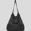 LOGO CROCHET BEACH BAG