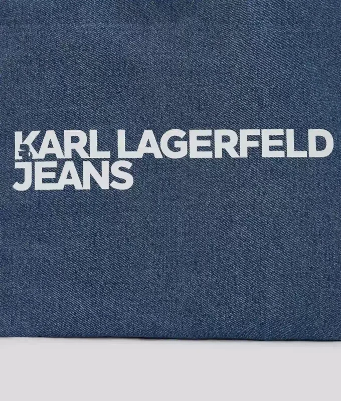 LOGO DENIM SHOPPER