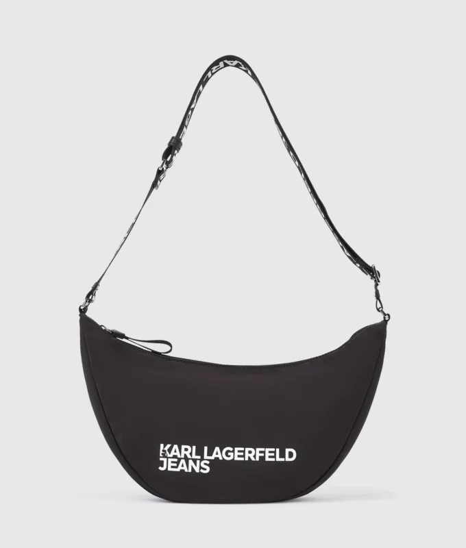 Logo-nylon-skuldertaske