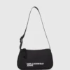 Logo nylon skuldertaske