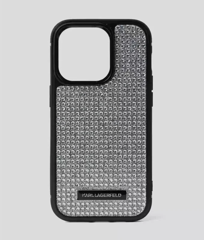 LOGO RHINESTONE IPHONE 16 PRO MAX-ETUI