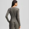 LOGO RIBBED PAJAMA SET