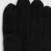 Logo-strikkede handsker