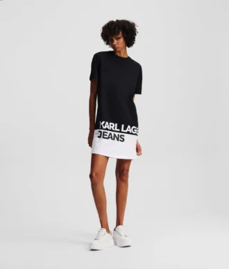 LOGO T-SHIRT-KJOLE