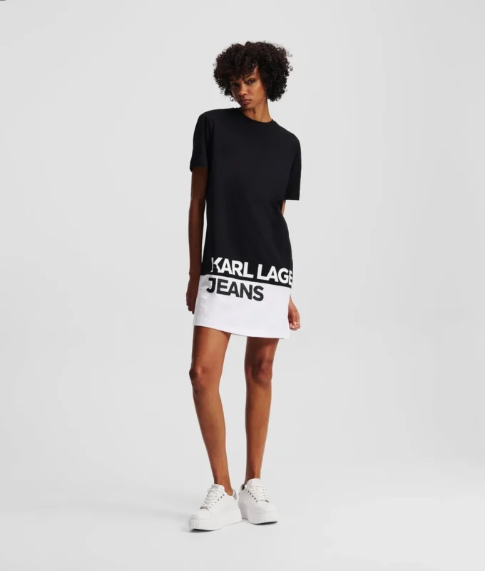 LOGO T-SHIRT-KJOLE
