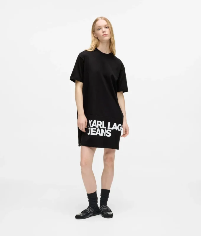 Logo T-shirt-kjole