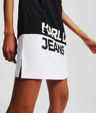 LOGO T-SHIRT-KJOLE