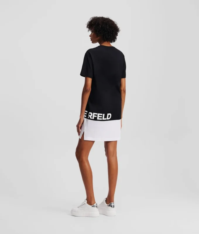 LOGO T-SHIRT-KJOLE