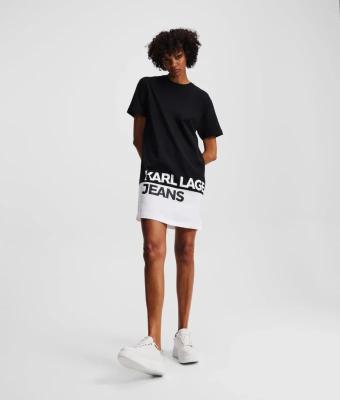 LOGO T-SHIRT-KJOLE