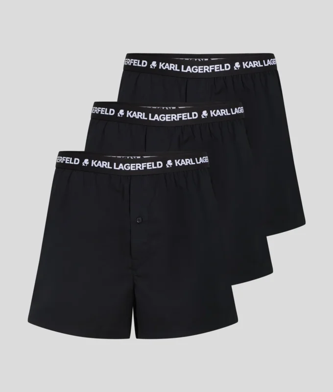 LOGO VÆVET BOXERSHORTS – 3-PAK