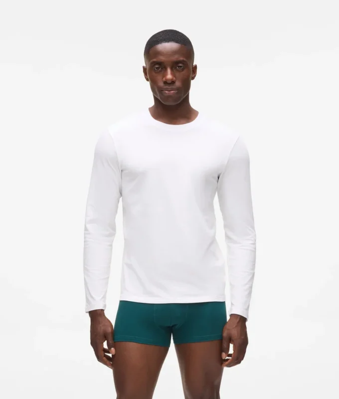 Lounge langærmet T-shirt – 2-pak