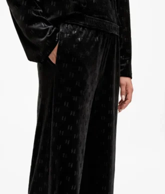 Loungebukser med monogram
