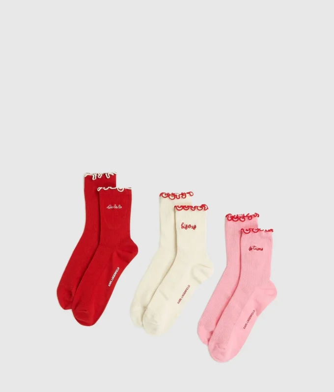 Love notes-sokker – 3-pak