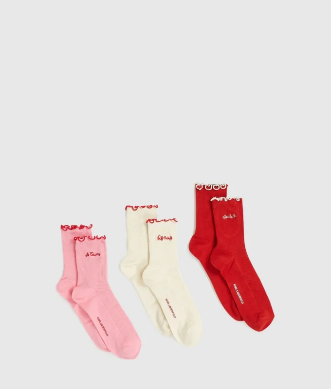 Love notes-sokker – 3-pak