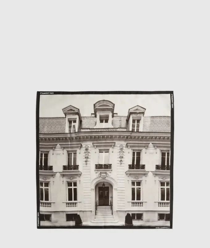 Maison de Karl silketørklæde