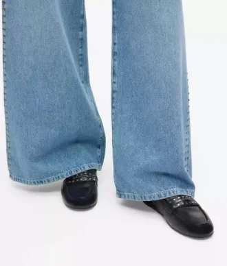 Marlee loafers med nitter