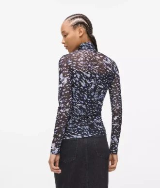 Mesh-top med print overalt