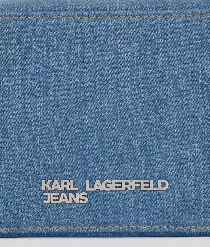 METAL LOGO DENIM KAMERATASKE