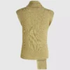 Metallisk strikket top