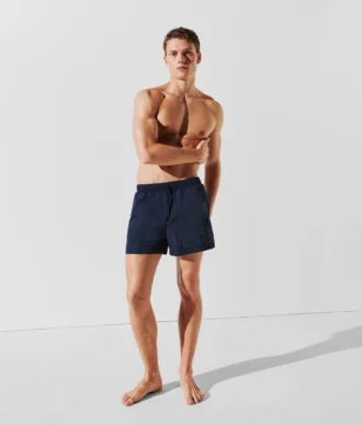 METALLISKE LOGO-SHORTS