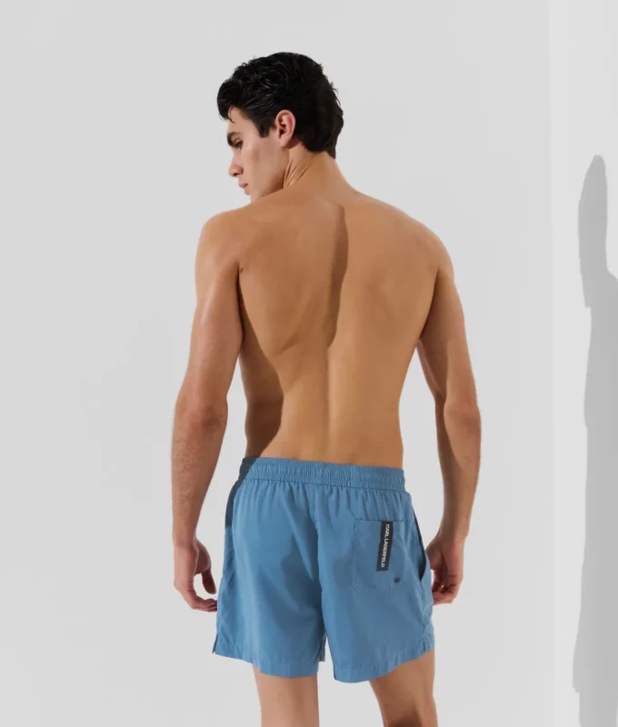 METALLISKE LOGO-SHORTS