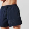 METALLISKE LOGO-SHORTS