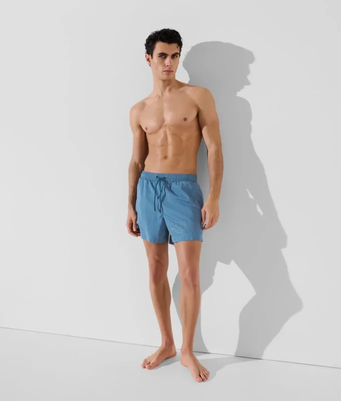 METALLISKE LOGO-SHORTS