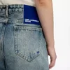 Mid-rise jeans i afslappet pasform