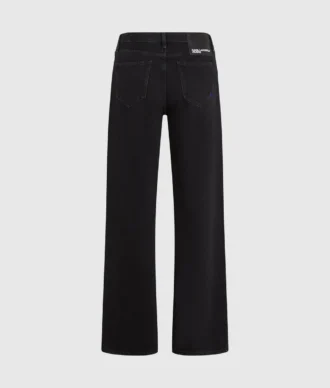Mid-rise jeans i afslappet pasform