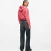 Mid-rise jeans i afslappet pasform