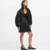 Miniskirt med frynser