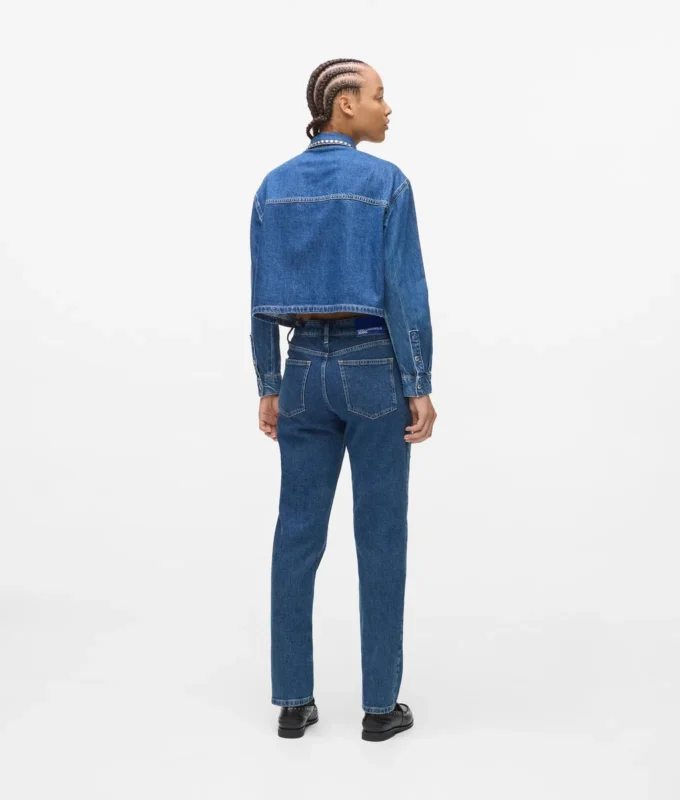 Mom jeans med nitter