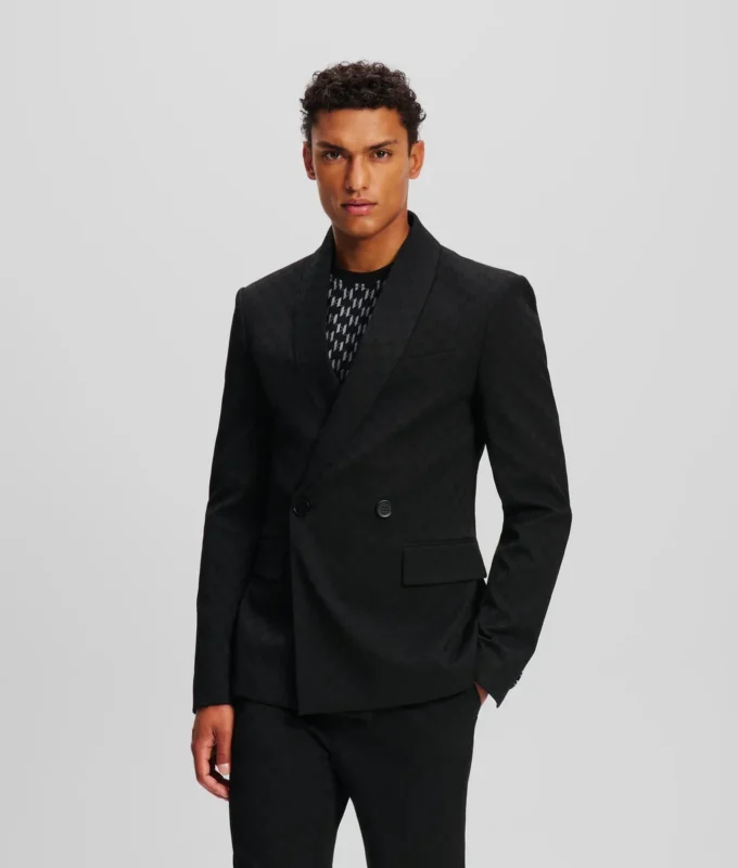 MONOGRAM DOBBELTBREASTET BLAZER