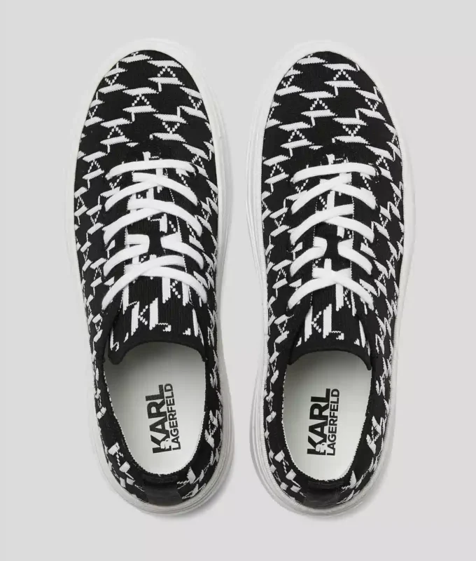 MONOGRAM KONVERT STRIKKEDE SNEAKERS