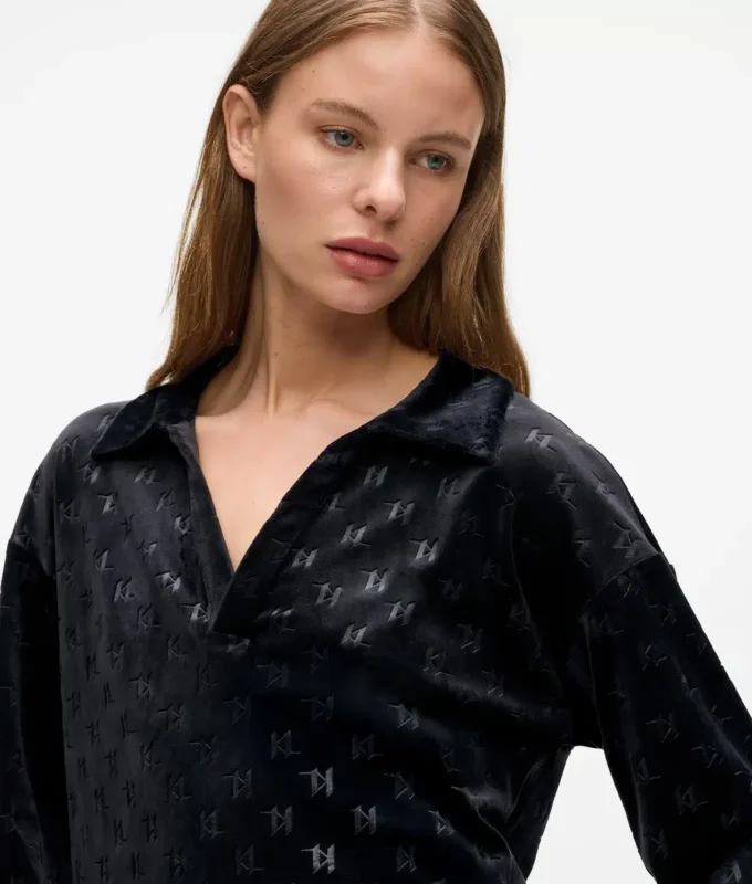 Monogram lounge polo