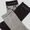 MONOGRAM SOCKS – 3-PAK