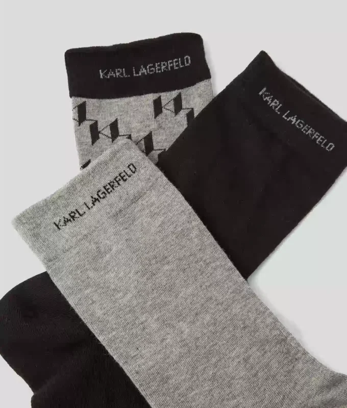 MONOGRAM SOCKS – 3-PAK