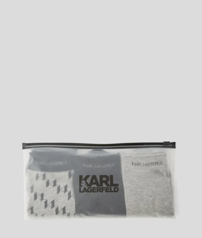 MONOGRAM SOCKS – 3-PAK