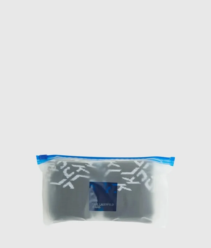 Monogram-sokker – 2-pak